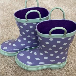 Girls rain boots